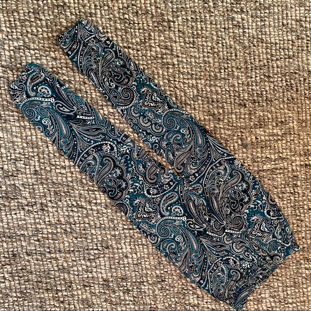 Michael Kors Paisley Drawstring Pant size 2